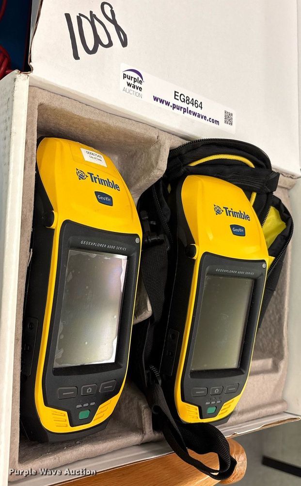 image for item EG8464 (2) Trimble Geo XH GeoExplorer 6000 Series geographic data collectors