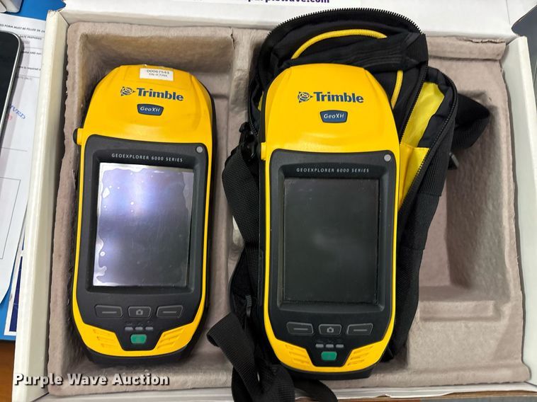 image for item EG8464 (2) Trimble Geo XH GeoExplorer 6000 Series geographic data collectors
