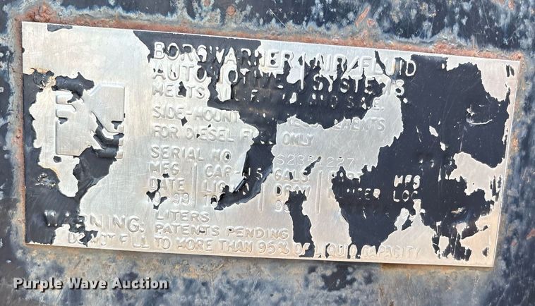 image for item EG8479 2000 International 2554 dump truck