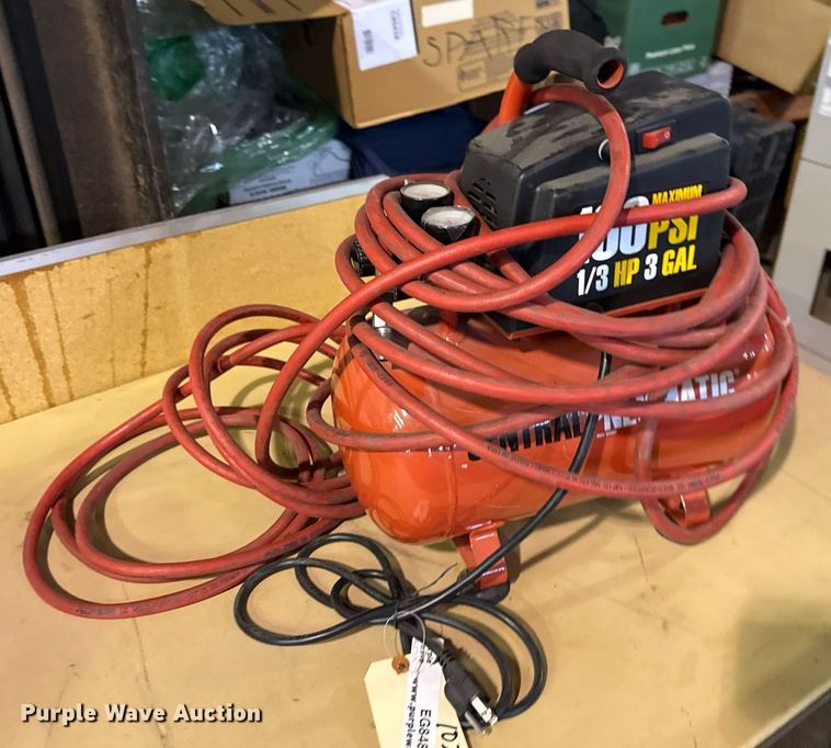 image for item EG8481 Central Pneumatic air compressor