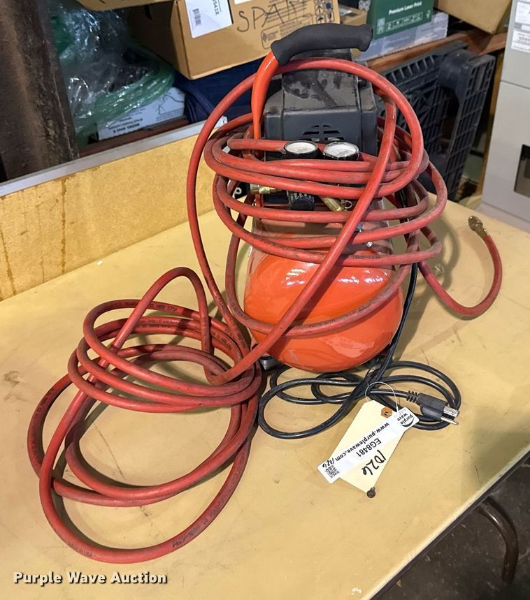 image for item EG8481 Central Pneumatic air compressor