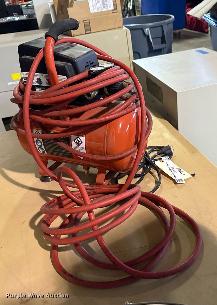 image for item EG8481 Central Pneumatic air compressor