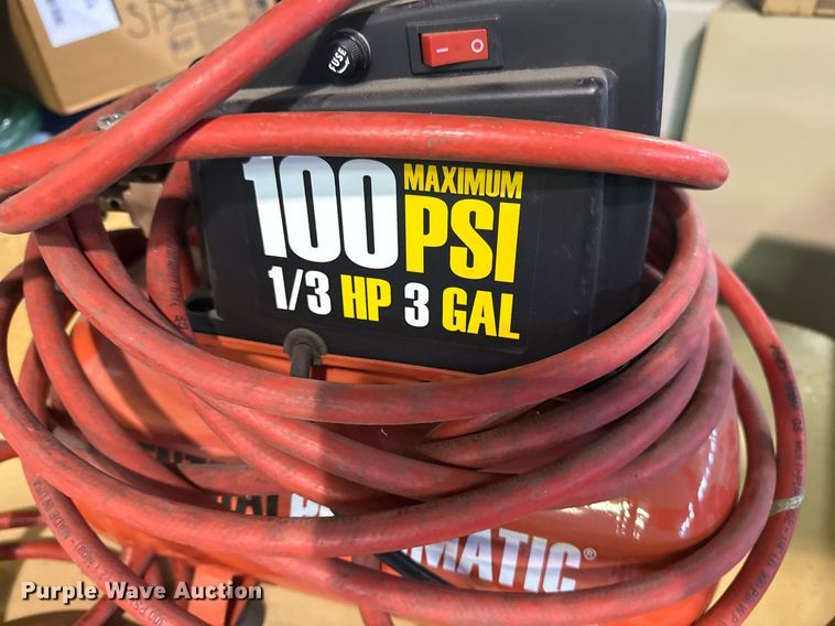 image for item EG8481 Central Pneumatic air compressor