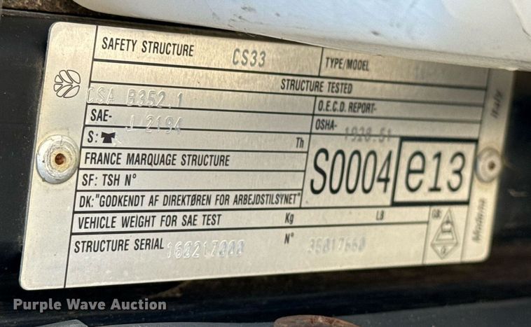 image for item EG8491 2003 New Holland TN65D MFWD tractor