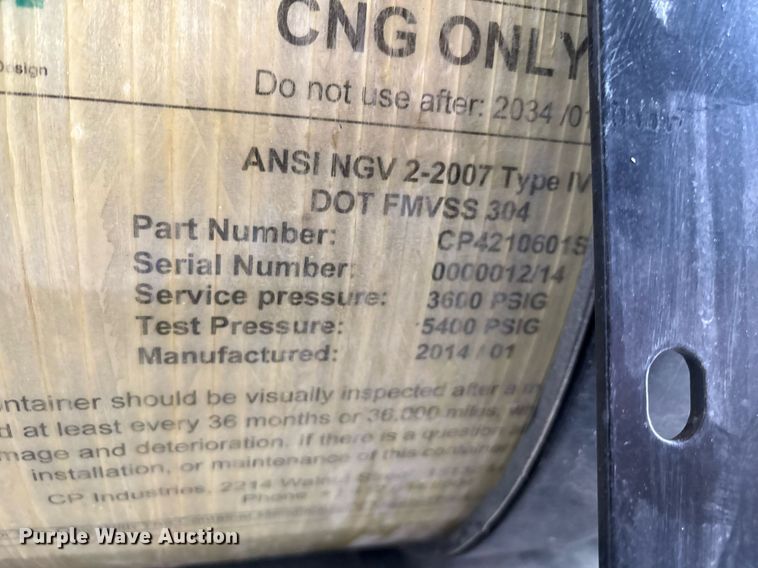 image for item EG8493 CNG tank