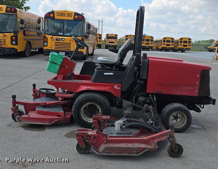 image for item EI0003 Toro Groundsmaster 4000-D lawn mower