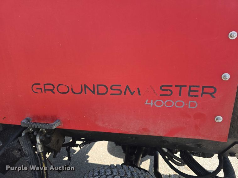 image for item EI0003 Toro Groundsmaster 4000-D lawn mower