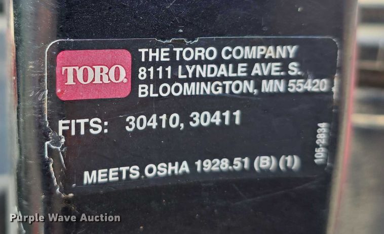 image for item EI0003 Toro Groundsmaster 4000-D lawn mower