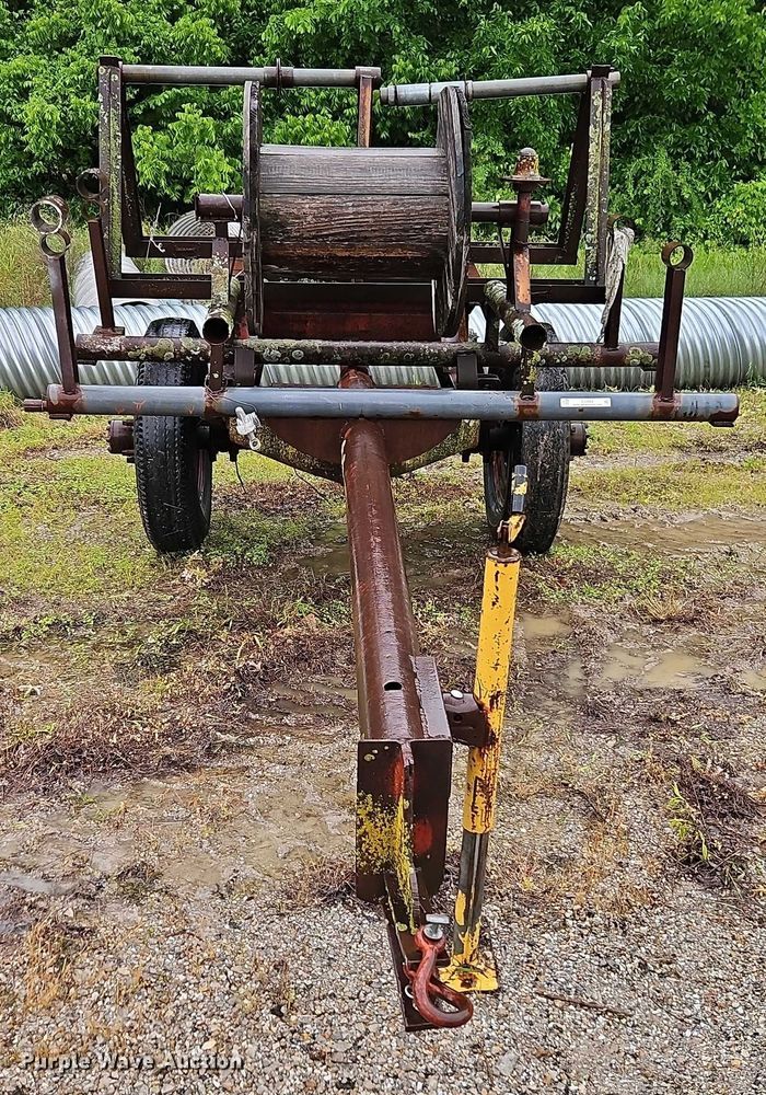 image for item EJ0069 Shop built reel trailer