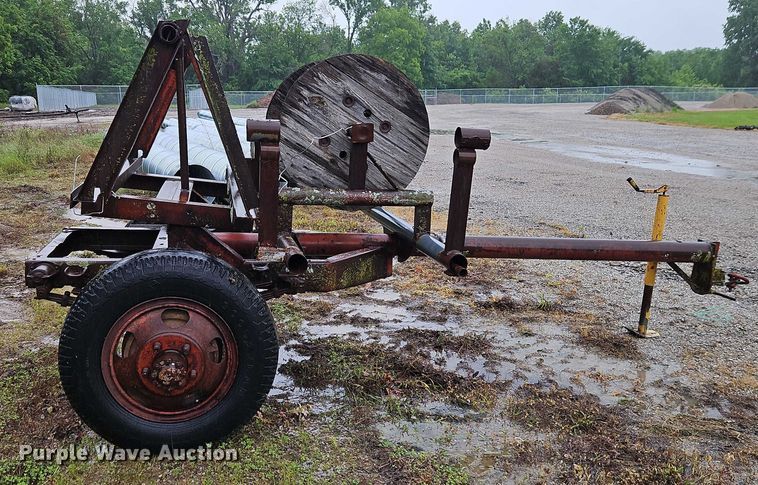 image for item EJ0069 Shop built reel trailer