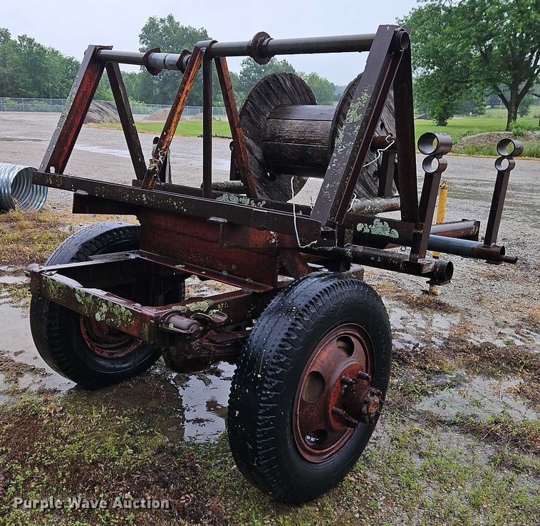 image for item EJ0069 Shop built reel trailer