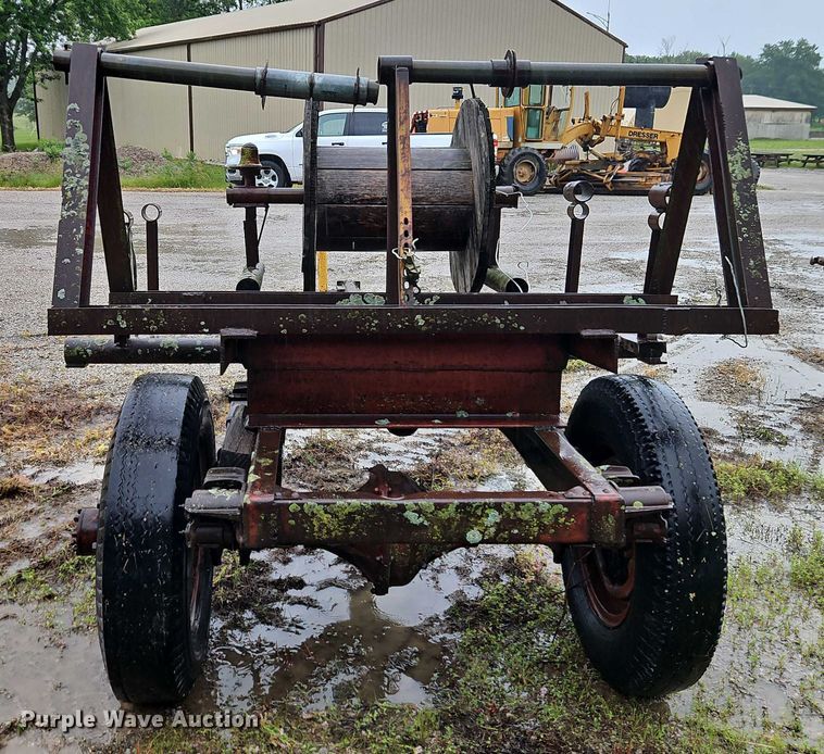 image for item EJ0069 Shop built reel trailer