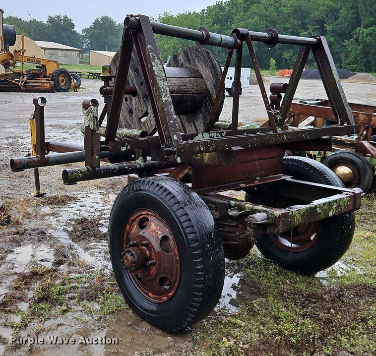 image for item EJ0069 Shop built reel trailer