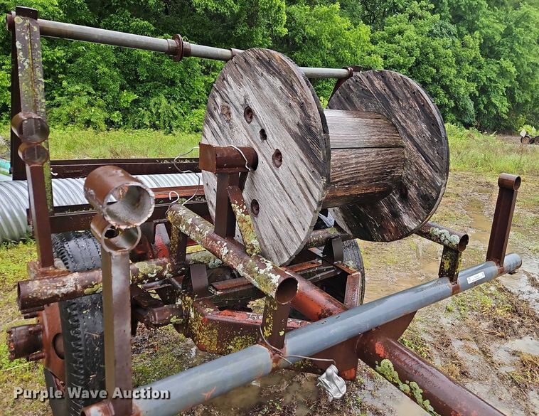 image for item EJ0069 Shop built reel trailer