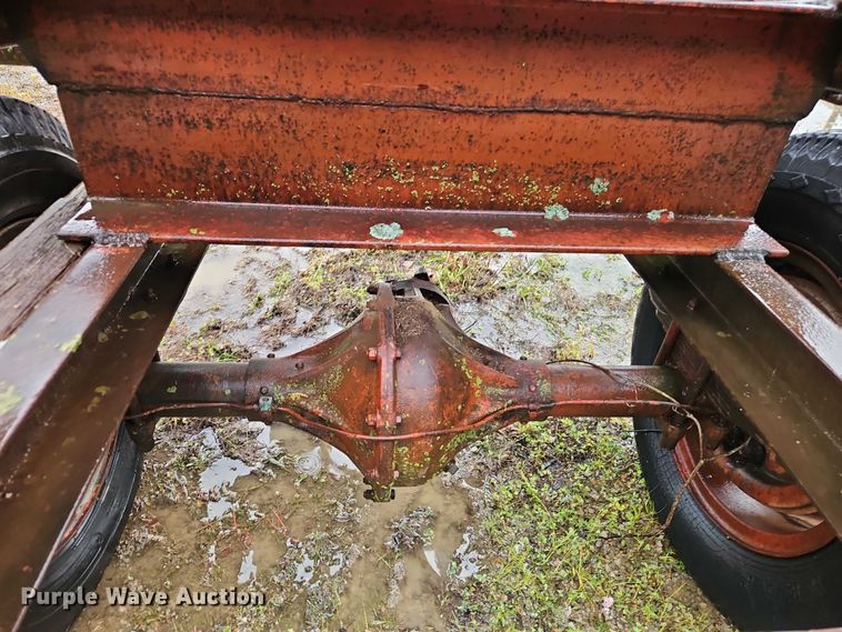 image for item EJ0069 Shop built reel trailer