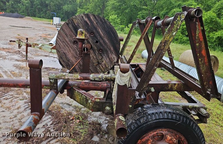 image for item EJ0069 Shop built reel trailer
