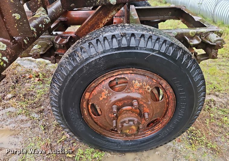 image for item EJ0069 Shop built reel trailer