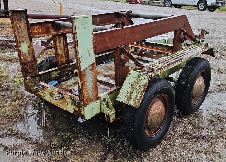 image for item EJ0070 Shop built reel trailer