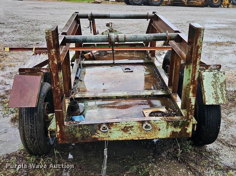 image for item EJ0070 Shop built reel trailer