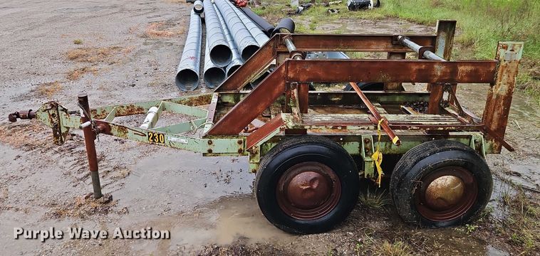 image for item EJ0070 Shop built reel trailer