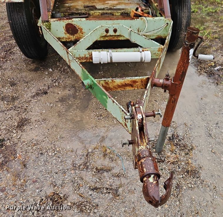 image for item EJ0070 Shop built reel trailer