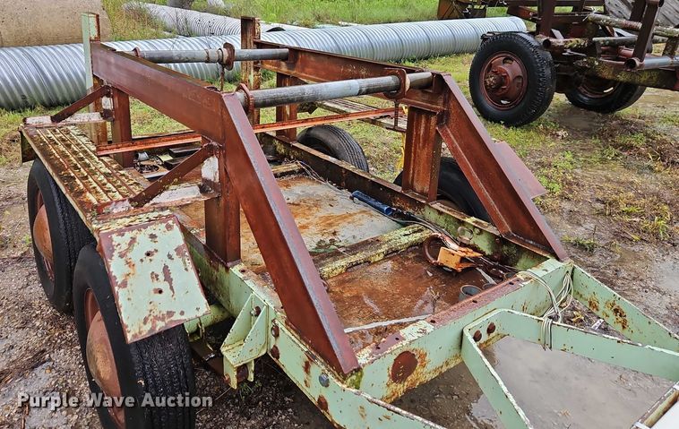 image for item EJ0070 Shop built reel trailer