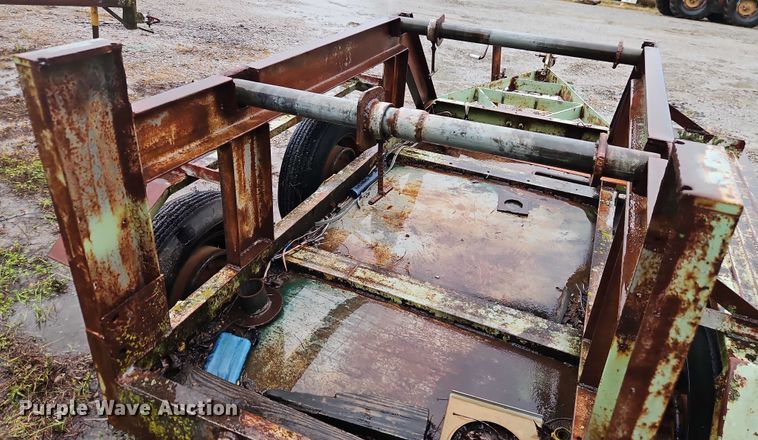 image for item EJ0070 Shop built reel trailer