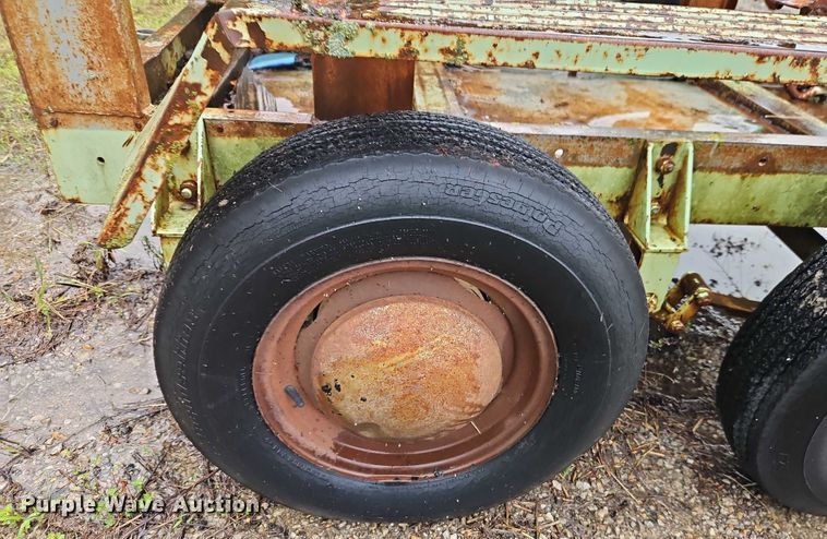 image for item EJ0070 Shop built reel trailer