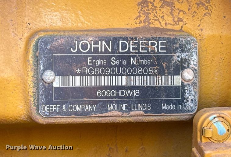 image for item EJ4564 2014 John Deere 672G motor grader