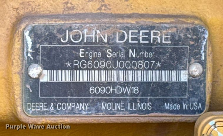 image for item EJ4565 2014 John Deere 672G motor grader