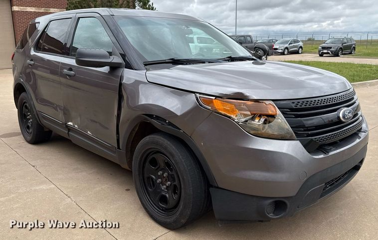 image for item EJ4604 2013 Ford Explorer Police Interceptor SUV