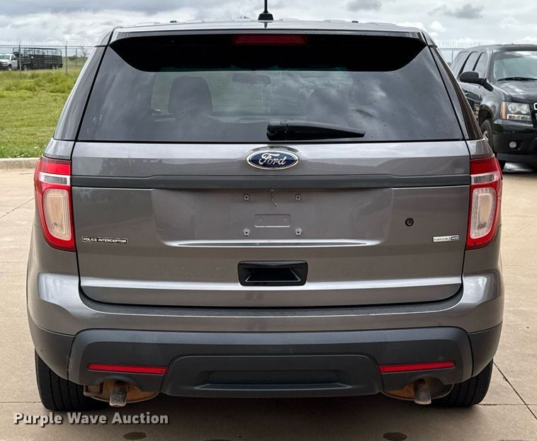 image for item EJ4604 2013 Ford Explorer Police Interceptor SUV