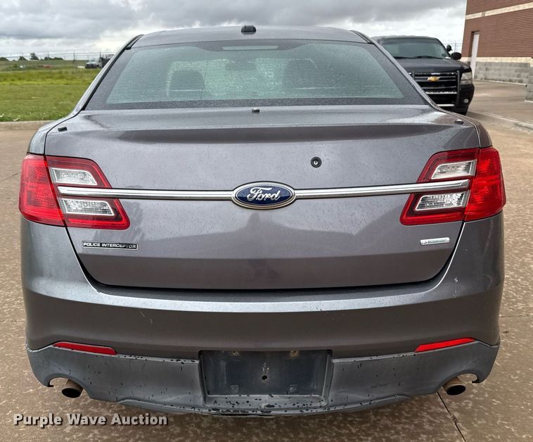 image for item EJ4605 2014 Ford Taurus Police Interceptor 