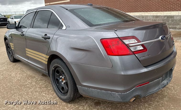 image for item EJ4605 2014 Ford Taurus Police Interceptor 