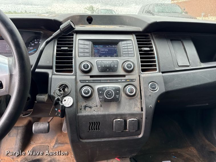 image for item EJ4605 2014 Ford Taurus Police Interceptor 