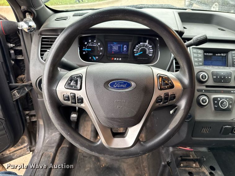 image for item EJ4606 2013 Ford Taurus Police Interceptor 