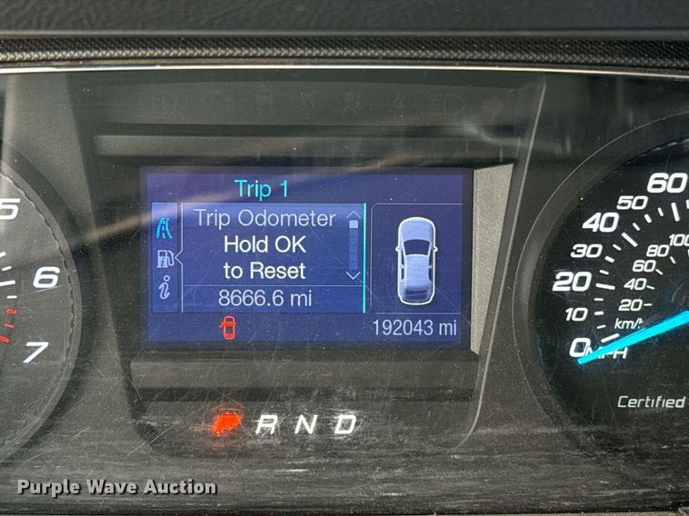 image for item EJ4606 2013 Ford Taurus Police Interceptor 