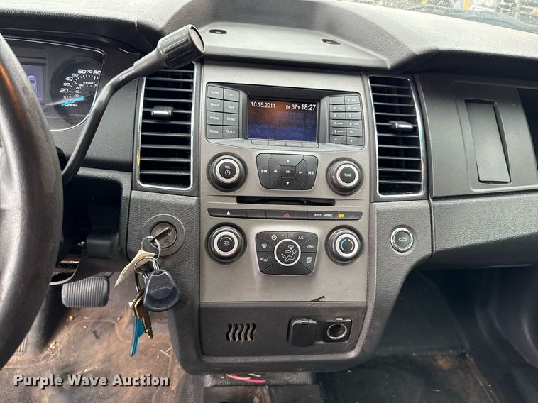 image for item EJ4606 2013 Ford Taurus Police Interceptor 