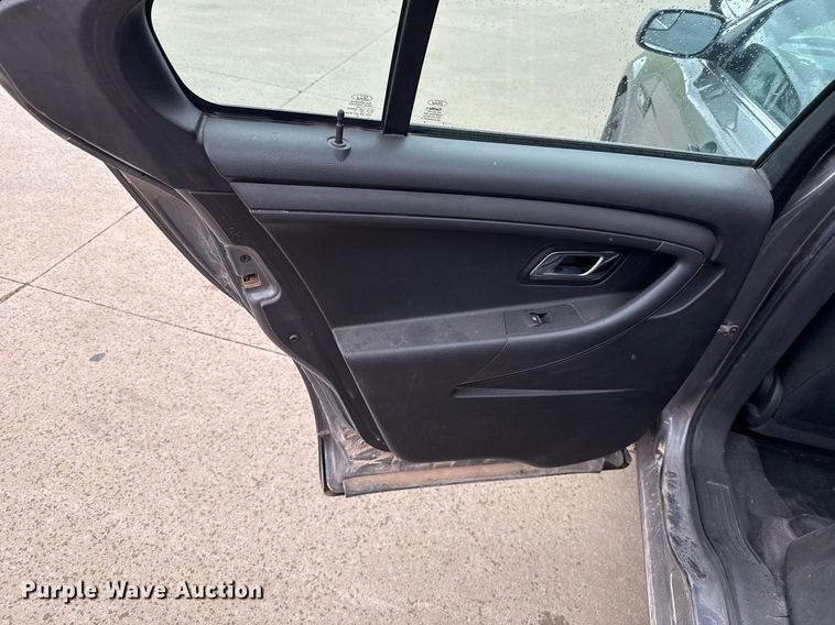 image for item EJ4606 2013 Ford Taurus Police Interceptor 