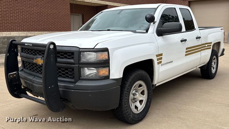 image for item EJ4607 2014 Chevrolet Silverado 1500 Double Cab pickup truck