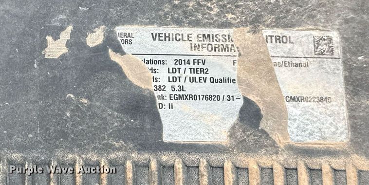 image for item EJ4607 2014 Chevrolet Silverado 1500 Double Cab pickup truck