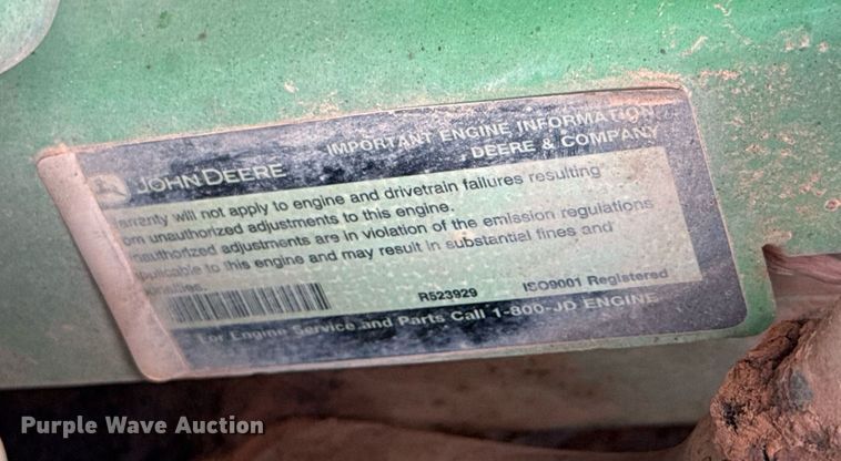 image for item EJ4610 2011 John Deere 7230 MFWD tractor