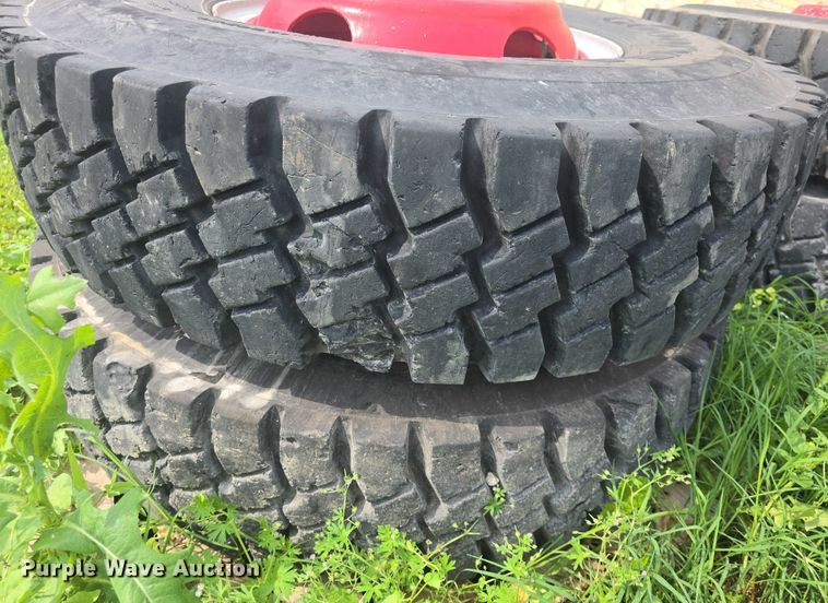 image for item EK5311 (10) Goodyear 11.00R20 tires and wheels