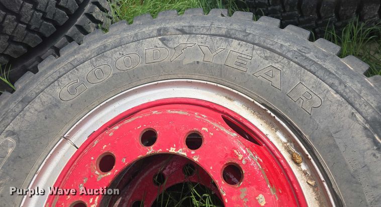 image for item EK5311 (10) Goodyear 11.00R20 tires and wheels