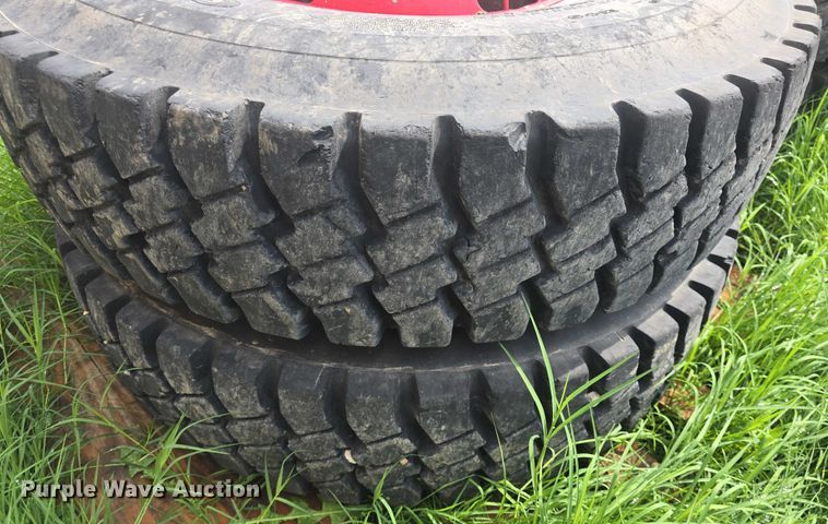 image for item EK5311 (10) Goodyear 11.00R20 tires and wheels