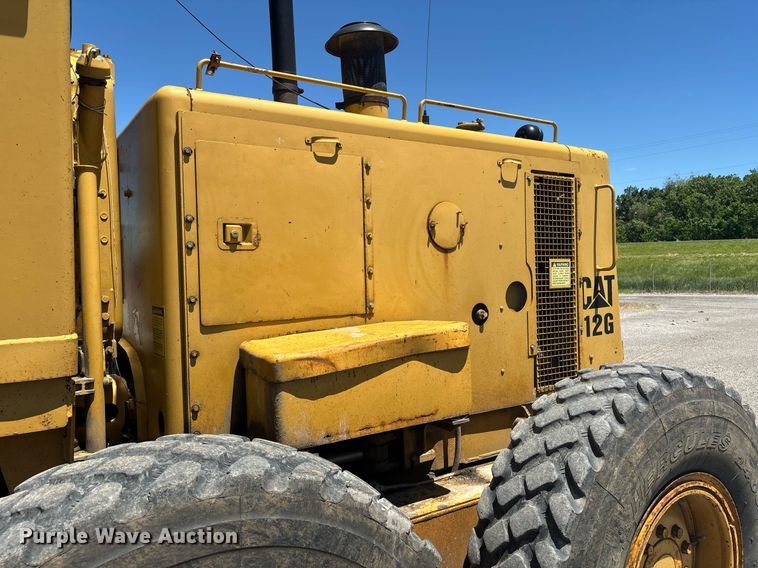 image for item EM0046 1994 Caterpillar 12G motor grader