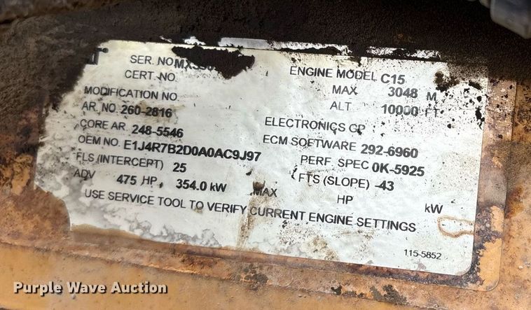 image for item EM2550 2007 Kenworth T600 dump truck