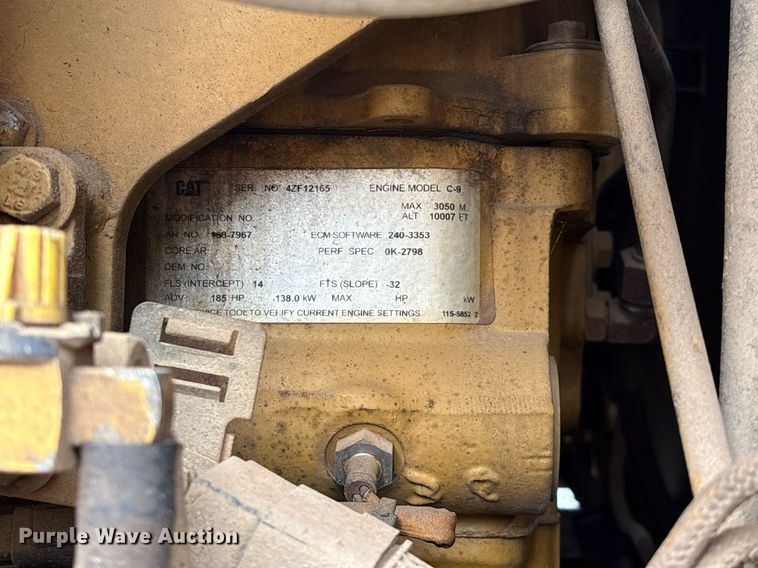 image for item EM2555 2004 Caterpillar 12H VHP Plus motor grader