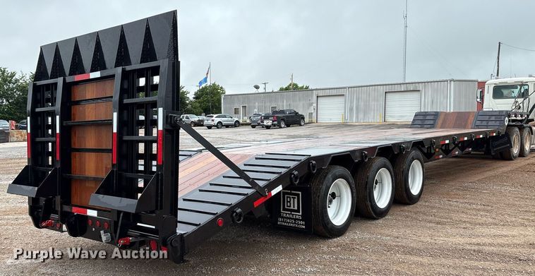 image for item EM2566 2024 BT Trailers drop deck equipment trailer