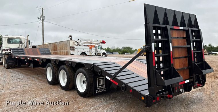 image for item EM2566 2024 BT Trailers drop deck equipment trailer
